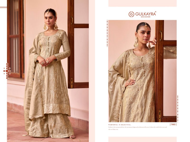 Zeenat By Gulkayra Real Simar Silk Readymade Suits 